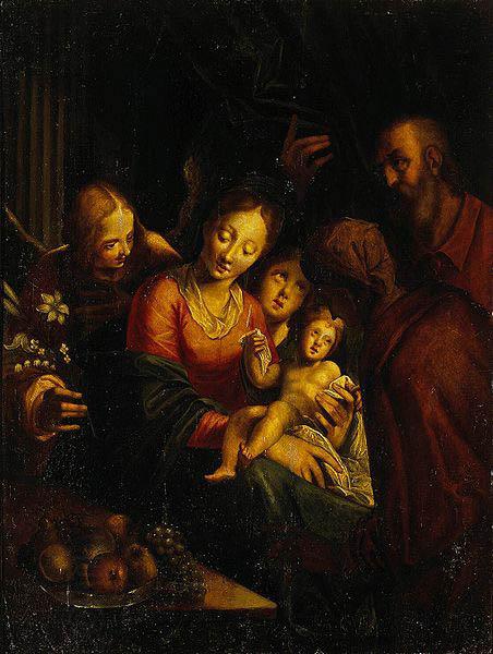 Hans von Aachen The Holy Family oil painting picture